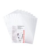 Файл - вкладыш ErichKrause Fizzy Clear, А4, 30 мкм, прозрачный, вертикальный, 10 штук - Фото 4