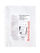 Файл - вкладыш ErichKrause Fizzy Clear, А4, 30 мкм, прозрачный, вертикальный, 10 штук 4708904