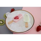 Форма для мороженого Доляна «Эскимо в глазури», силикон, 18,5×12,3×2,5 см, 4 ячейки, цвет МИКС - Фото 8