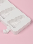 Форма для мороженого новогодняя «Ёлочка», силикон, 19.5×13×2.5 см, 3 ячейки (7.1×2.7 см), белая - Фото 5