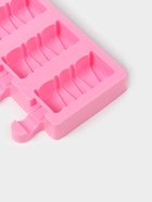 Форма для мороженого «Венеция», силикон, 19.6×11×2.4 см, 4 ячейки, розовая - Фото 5