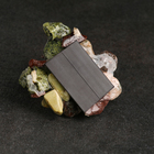 Магнит "Ящерица", из галтованных камней - Фото 10