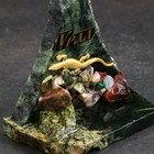 Сувенир-скол "Ящерица", с камнями, малый, микс - Фото 12