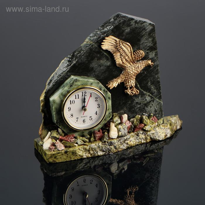 Часы "Орёл", змеевик - Фото 1