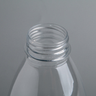 Бутылка одноразовая молочная «Универсал», 1 л, с широким горлышком 0,38 см, цвет прозрачный - Фото 2