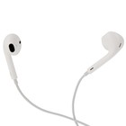 Наушники с микрофоном EarPods, lightning, белые - Фото 2