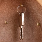 Ключница дерево 3 крючка "Ананас" 28х16х4,8 см - фото 45787294