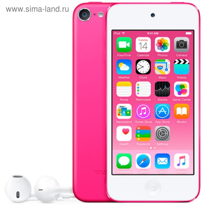 Mp3 плеер Apple iPod Touch, 32 гб, розовый - Фото 1
