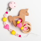 Подарочный набор M&B «Принцесса» держатель для соски-пустышки, прорезыватель - Фото 6