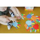 Развивающий игровой набор Крошка Я «Ладошки» 12 карточек, задания - Фото 2