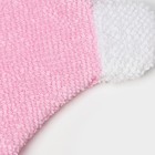 Мочалка варежка детская Доляна «Зайка», для купания, 23 см - Фото 4