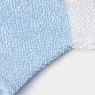 Мочалка варежка детская Доляна «Мишка», для купания, 22 см - Фото 5