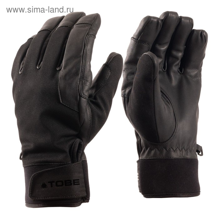 Перчатки Tobe Capto Mid, размер XS, чёрные - Фото 1
