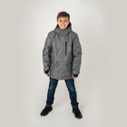 Куртка для мальчиков «Байкал», рост 134 см, цвет серый - фото 109836800