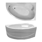 Ванна акриловая Eurolux SPARTA, 160х100х47 см, правая, без каркаса - Фото 2