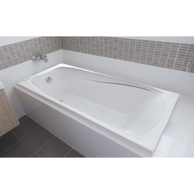 Ванна акриловая Eurolux TROYA 17075, 170x75x47 см, без каркаса и панели