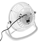 УЦЕНКА Вентилятор Luazon LOF-06, настольный, 2.5 Вт, 12 см, пластик, белый - Фото 2