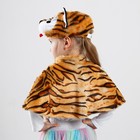 Карнавальный костюм «Тигруша», шапка, пелерина, р. 32 - Фото 3