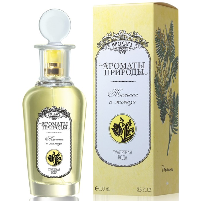 Туалетная вода Ароматы Природы "Тюльпан и Мимоза", 100 мл 18966