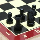 Шахматы "Классические", фигуры пластик, доска дерево 29 х 29 см - фото 3786356