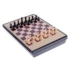 Шахматы магнитные, с ящиком, 24 х 18 см - Фото 1