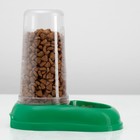 Автопоилка/автокормушка 0,6 л, зеленая - Фото 2