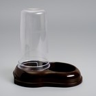 Автопоилка/автокормушка 0,6 л, шоколадная - Фото 2