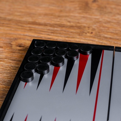 Нарды магнитные, поле 20×20 см, в коробке