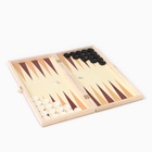 Нарды «Лабарт», деревянная доска 34×34 см, с полем для игры в шашки - Фото 3