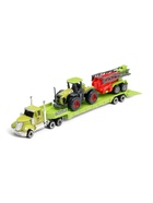 Грузовик металлический «Ферма» с трактором, МИКС - Фото 11