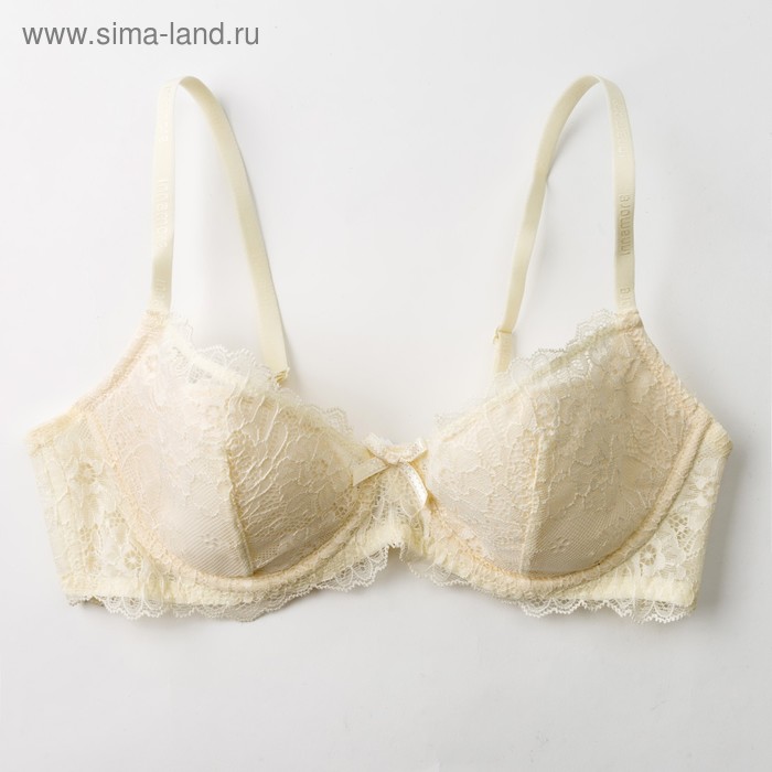 Бюстгальтер женский Basic Lace, цвет телесный (avorio), размер 70B (2B) - Фото 1