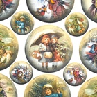 Декупажная карта, плотность 45 г/м2, формат А4 (комплект 5 шт) - фото 26368201