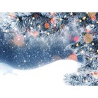 Фотобаннер, 250 × 200 см, с фотопечатью, люверсы шаг 1 м, «Снег» - фото 109177669