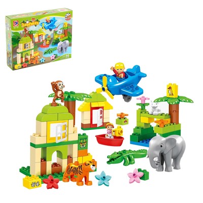 УЦЕНКА Конструктор «Зоопарк», 98 деталей