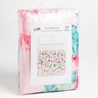 Покрывало "Этель" 1.5 сп Tropical flamingo, 140*210±2 см, микрофибра 4588300