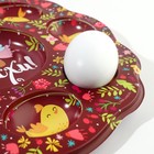 Пасхальная подставка на 8 яиц и кулич «Счастливой Пасхи!», 24 х 25 см - фото 804218487