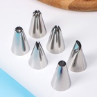 Набор кондитерский, 8 предметов: мешок, адаптер, 6 насадок d=3 см - Фото 3