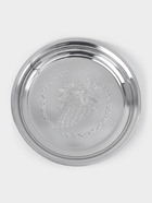 Поднос из нержавеющей стали Доляна «Мэйли», 30×3 см, цвет серебряный - Фото 1