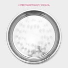 Поднос из нержавеющей стали Доляна «Мэйли», 35×3 см, цвет серебряный - Фото 2