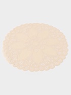 Салфетка ажурная «Цветок», d=38 см, бежевая - Фото 6