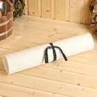 Коврик - лежак для бани и сауны, 160×50 см, войлок, светлый - Фото 5