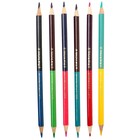 Цветные карандаши, 12 цветов, двусторонние, Щенячий патруль - фото 6254599