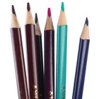 Цветные карандаши, 12 цветов, двусторонние, Щенячий патруль - фото 9775330