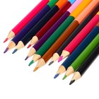 Цветные карандаши, 24 цвета, двусторонние, Щенячий патруль - Фото 6