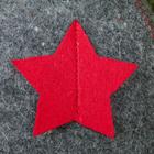 Шапка для бани Будёновка войлок серый   Б413 - Фото 2