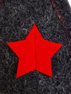 Шапка для бани и сауны «Будёновка», полиэфир, шерсть, серая - Фото 4