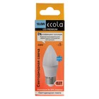 Лампа светодиодная Ecola candle LED Premium, 10 Вт, E27, 6000 K, свеча, 100x37 мм - Фото 2