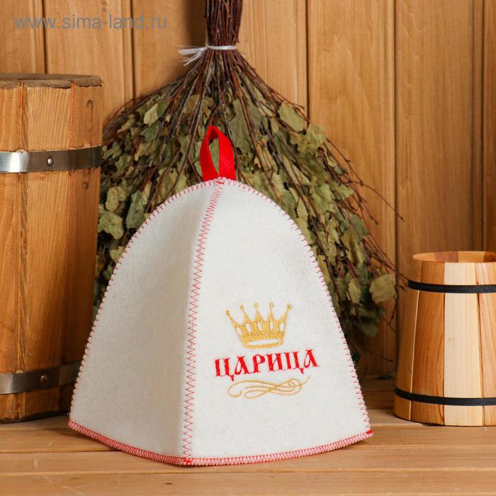Шапка для бани "Царица" - Фото 1