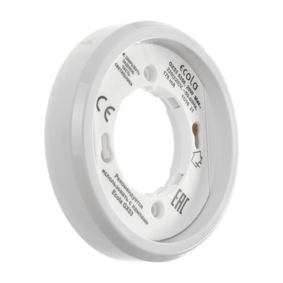 Светильник накладной Ecola 5356, GX53, IP20, 220 В, 18×95 мм, белый