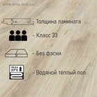 Ламинат для пола Kronospan «Виктория» Twin Click 5236, 33 класс, 8 мм, цвет дуб гренландский, 2.2 м² - Фото 2